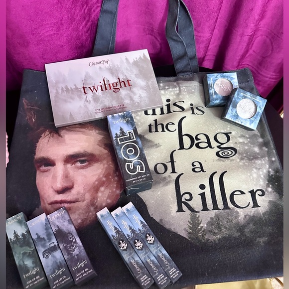 Colourpop Other - Twilight x Colourpop Lip Set & Tote Bag